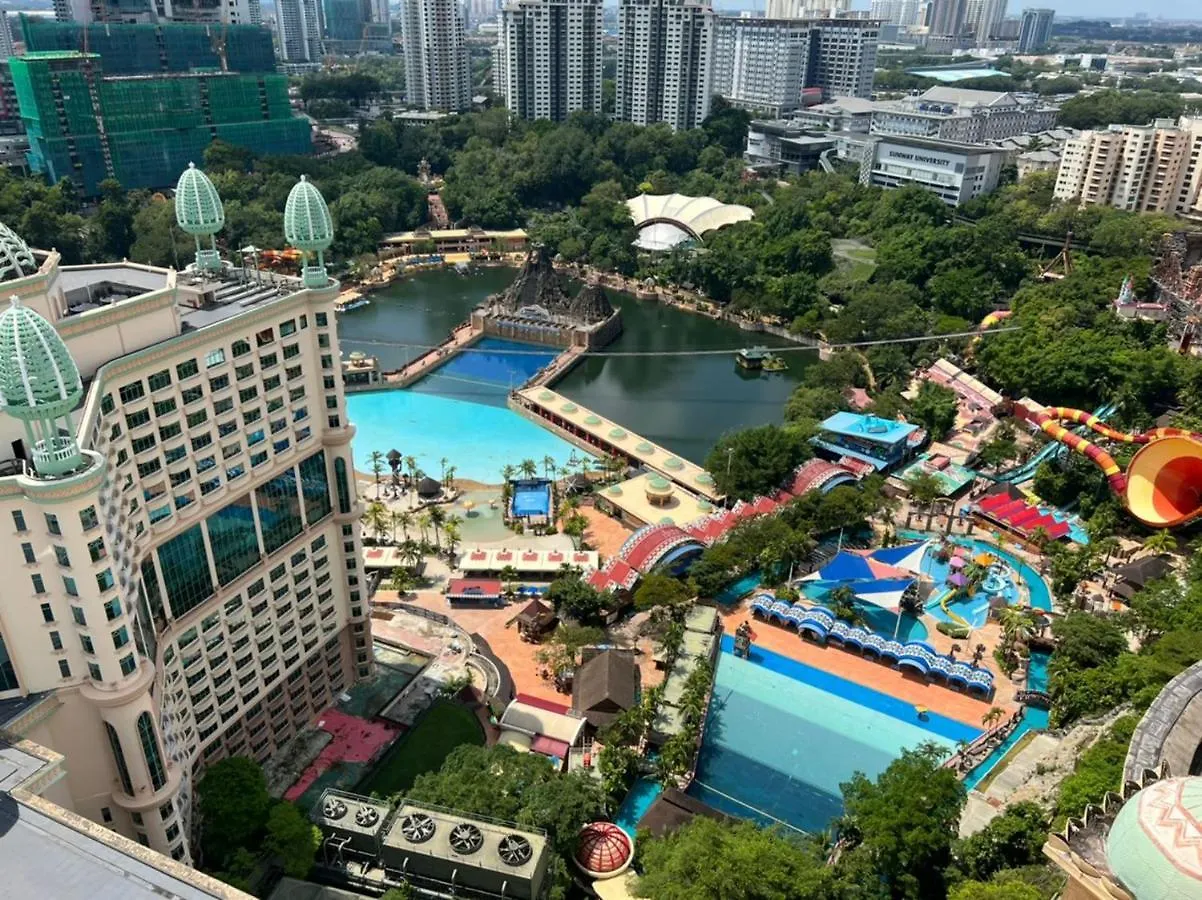 Apartment Sunway Resort Suites Max 4 Pax Studio 1 Mins Walk To Sunway Pyramid Petaling Jaya